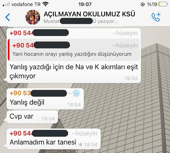Whatsapp adınız ne?