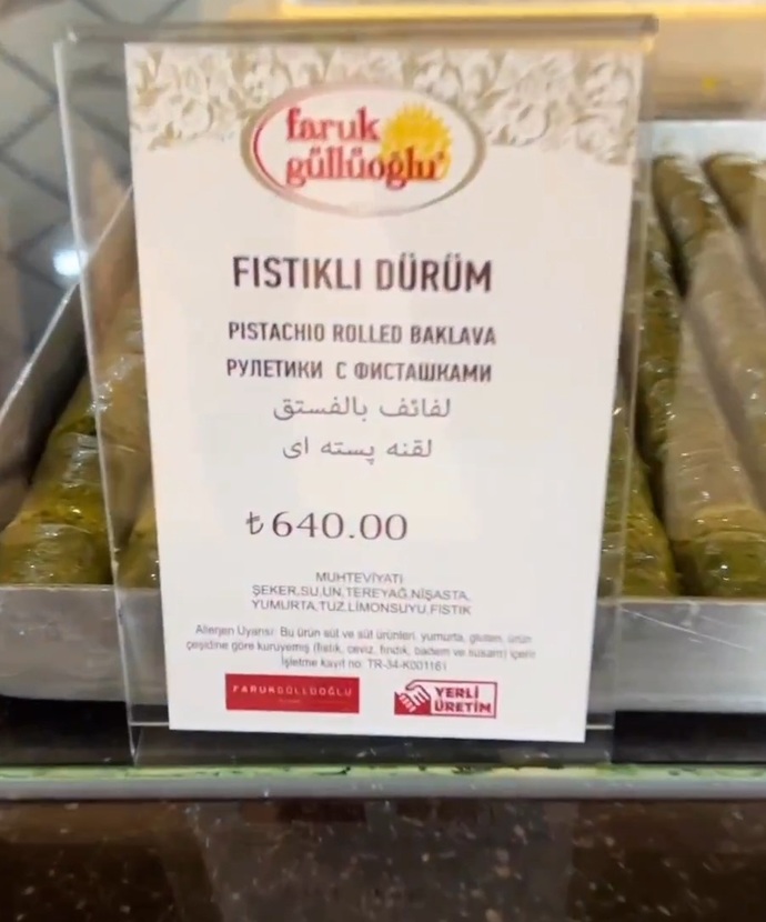 Tatlıcının önünden geçtiğinizde canınız ister mi?