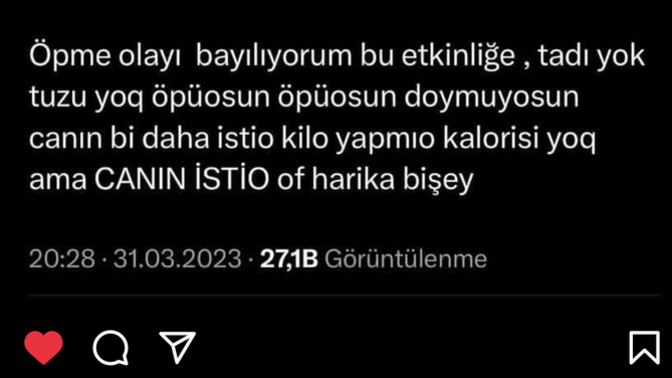 Öpüşmek neden bu kadar iyi hissettirir?