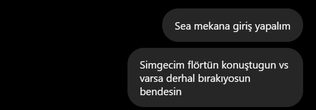 Beklediğiniz mesaj geldi mi?