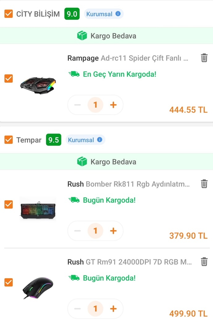 Gelecek oyun bilgisayarım için bunları alacağım, sizce verdiğim paraya değer mi?