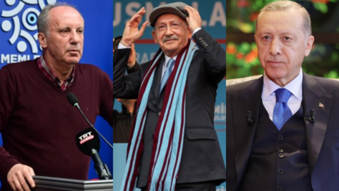 Seçim günü bu üçlüden kime oy vermeyi düşünüyorsunuz?