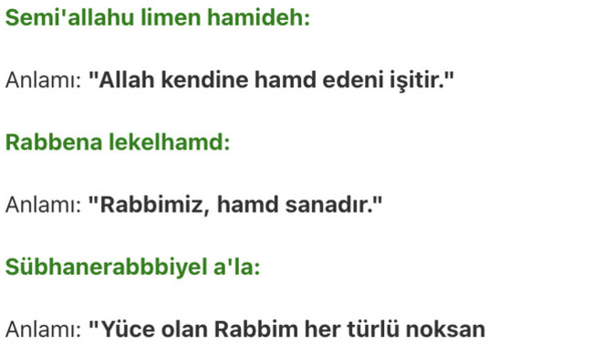 Namaz sırasında söylediğiniz şeylerin Türkçe anlamlarını biliyor musunuz?