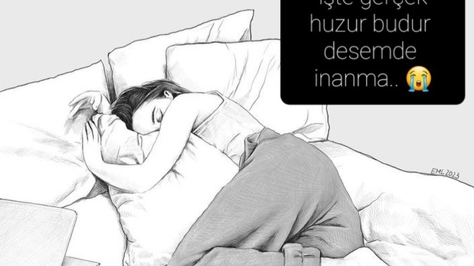 Yalnız uyumayı sever misin?
