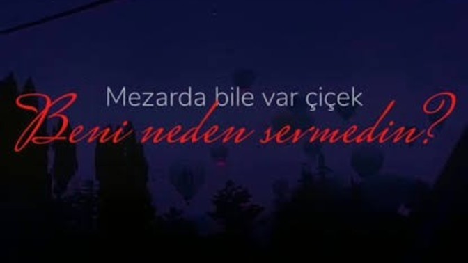 En son dinlediğiniz müzikten bir söz paylaşır mısınız?