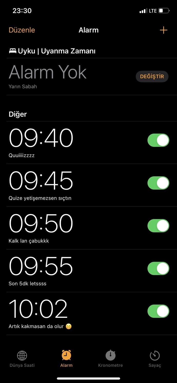 Sabahları kolay uyanabiliyo musunuz?
