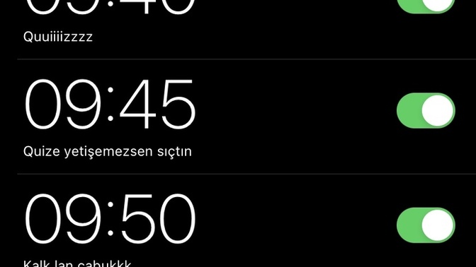 Sabahları kolay uyanabiliyo musunuz?