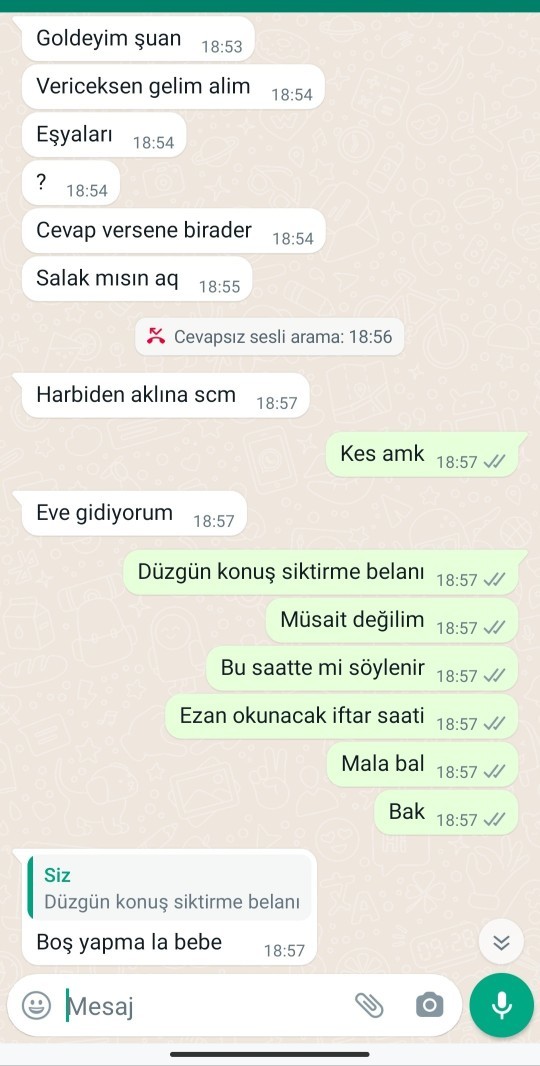 Sürekli git gel olan bir erkeğe ne yapmam gerekiyor?