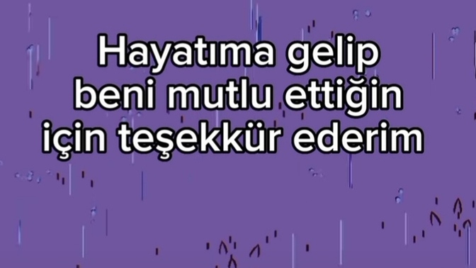 "İyi ki girdin hayatıma"dediğiniz birileri var mı"?