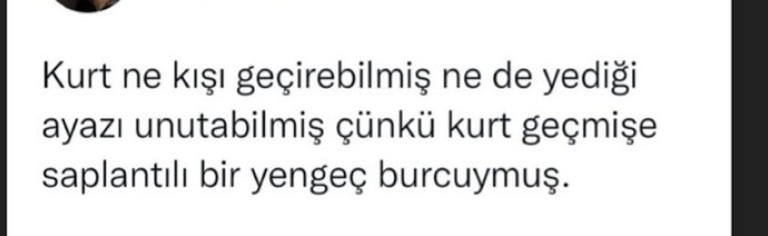 Yengeçlere bi saygı duruşu