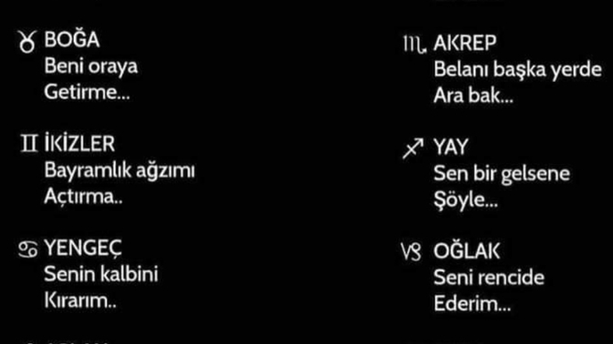 Burcunuzun arıza çıkarmadan önce söylediği son cümle nedir?