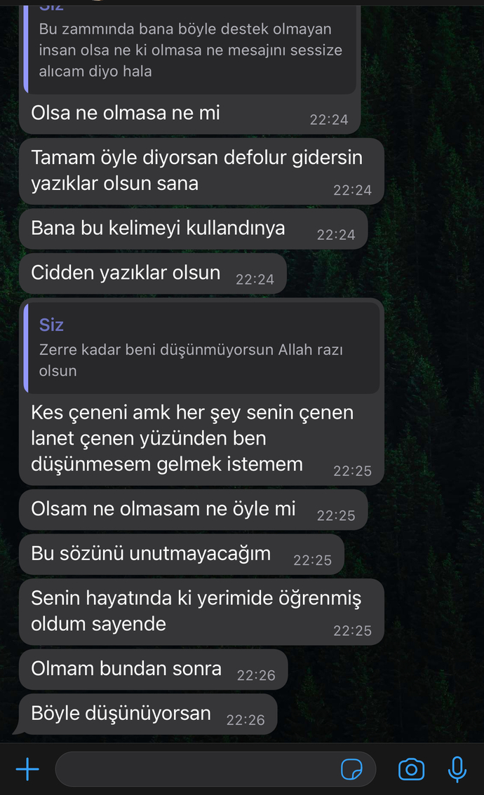 Dün akşamdan beri yazmıyorum sizce ne yazmalıyım ya da hiçbir şey yazmayayım mı?