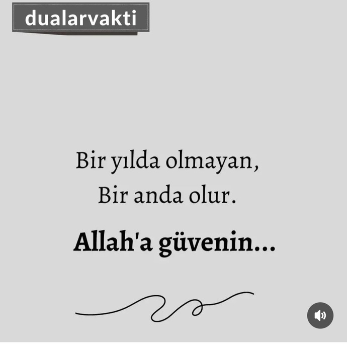 Allahin dedigi olur