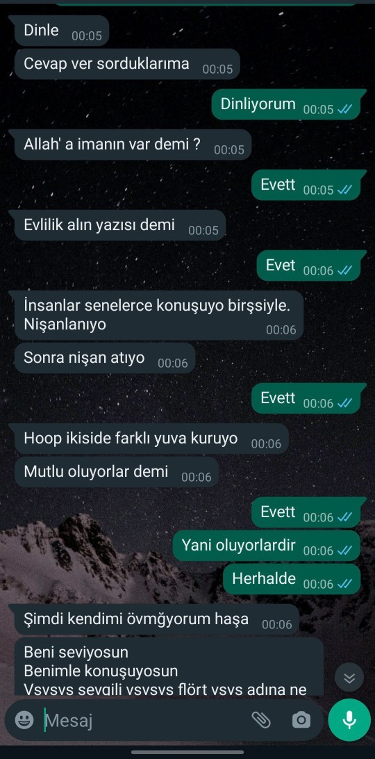 Neden böyle şeyler diyor?