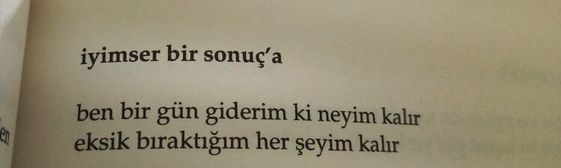 Başına gelen her şeyde vardır bunda hayır der geçer misin yoksa neden ben diye sorgular mısın?