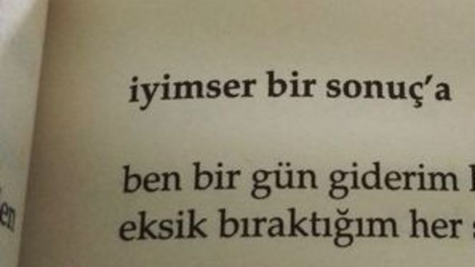 Başına gelen her şeyde vardır bunda hayır der geçer misin yoksa neden ben diye sorgular mısın?