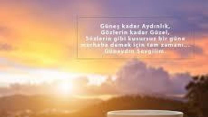 Sahura uyandınız mı?