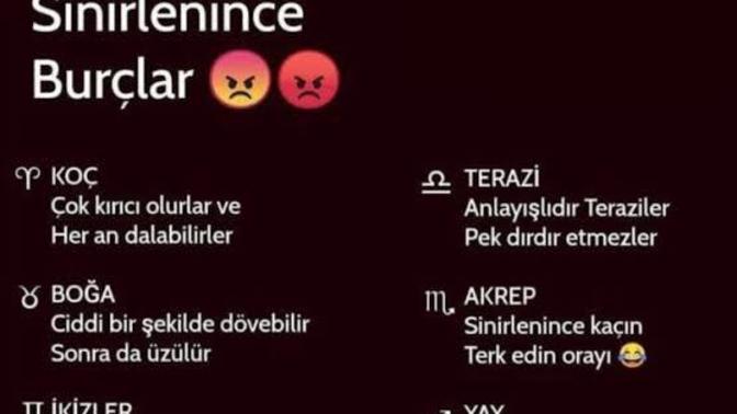 Çok sinirlendiğiniz zaman ne yaparsınız?