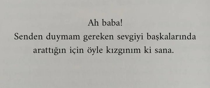 Hiçbir şey sana olan kızgınlığımı geçirmeyecek