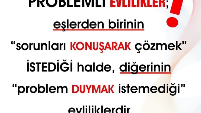 Problemli evliliklere örnek verebilir misiniz? Problemli evliliklerin size göre ana sebebi nedir?