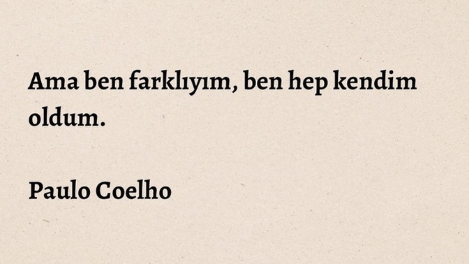 Sizi, diğerlerinden farklı yapan şey nedir?
