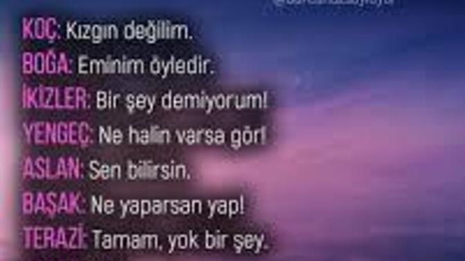 Burcunuza göre trip atma cümleniz neymiş 😂?