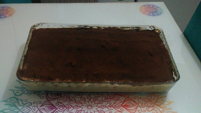 İftar için tiramisu yaptım. Nasıl olmuş sizce?