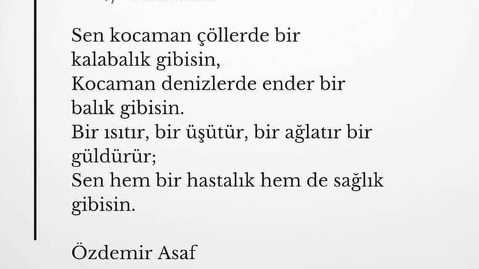 Sizin aşk tanımınız nedir?