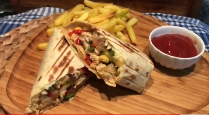 Tavuk wrap sever misiniz?