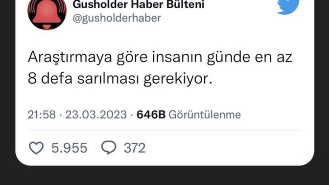 Bir insanın günde 8 defa sarılması gerekiyor Muş siz kaç kere sarılıyorsunuz?
