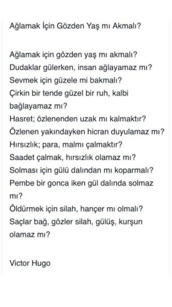 Şiir dinlemeyi sever misiniz?