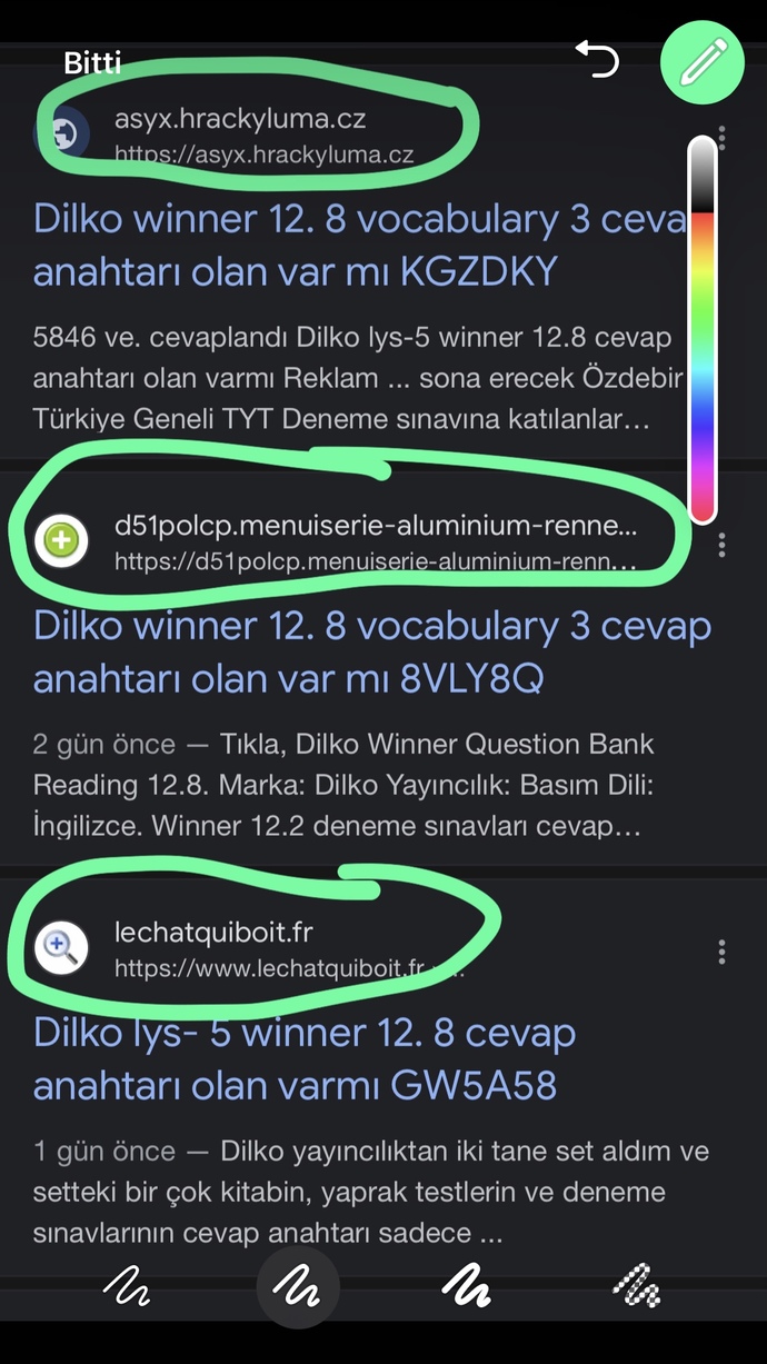 Google araması?