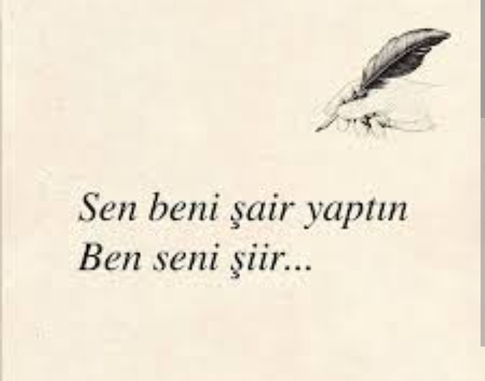 Hiç hayatınızda sizi şair yapan birisi oldu mu?