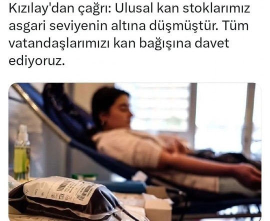 Kızılay halkı kan bağışı yapmaya çağırıyor, Kızılay a güvenip kan bağışı yapar mısınız?