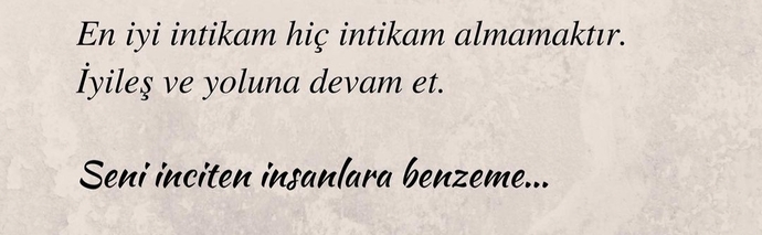 Bir not verecek olsaydınız bu ne olurdu?