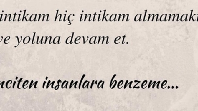 Bir not verecek olsaydınız bu ne olurdu?