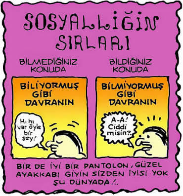 Birşeyi bildiğinizde bilmemezlikten gelir misiniz?