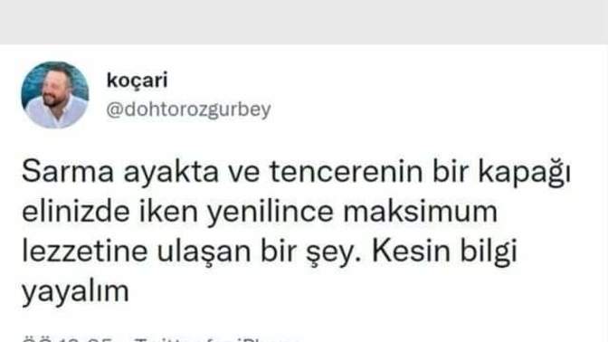 Sarma sevmiyen var mı 😁?