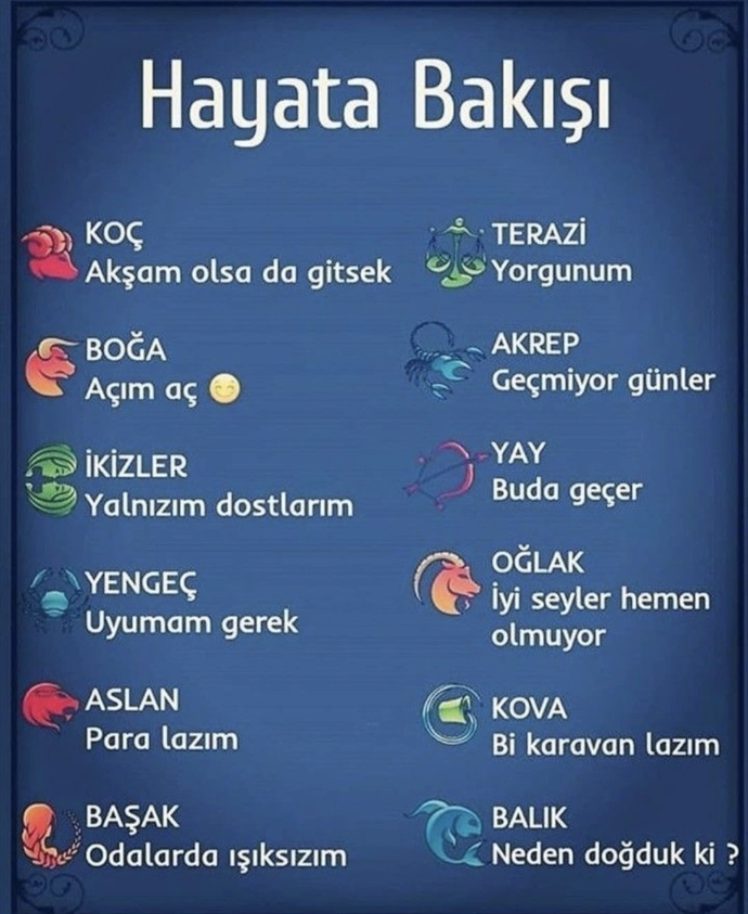 Burcuna göre hayata bakışınız doğru mu?