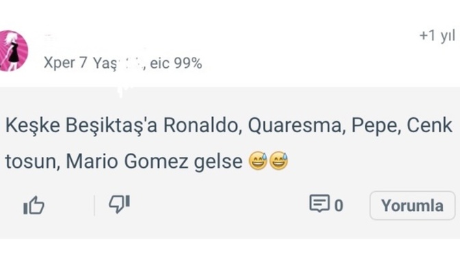 Galerinizde en son ne fotisi var?