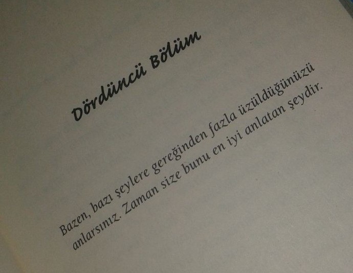 Sizce iz bırakan bir kitap cümlesi söyler misiniz?