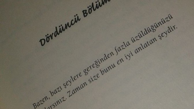 Sizce iz bırakan bir kitap cümlesi söyler misiniz?