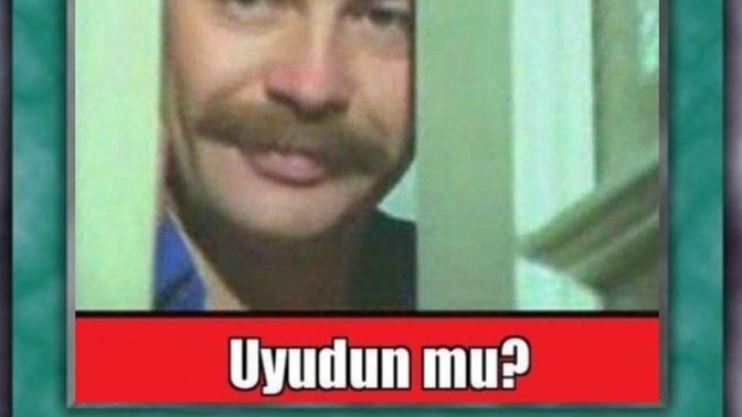 Uyudun mu diye sorar mısınız?