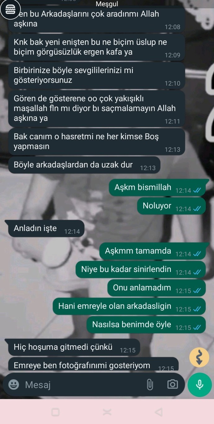 Arkadaşım sevgilisinin fotoğrafını attı, sevgilim gördü çok sinirlendi. Niye böyle yaptı?
