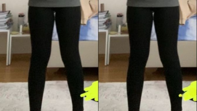 Bacaklarımın bu hali nasıl, kalın mı?