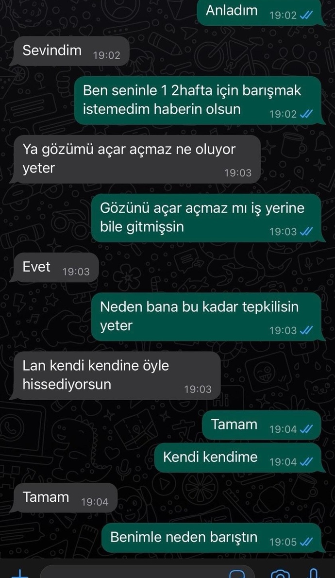 Sizce erkek arkadaşım neden böyle yapıyor?