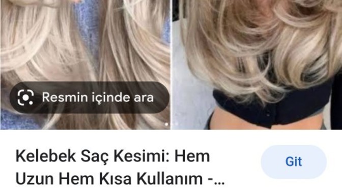 Bu kelebek kesim saç modeli güzel mi?