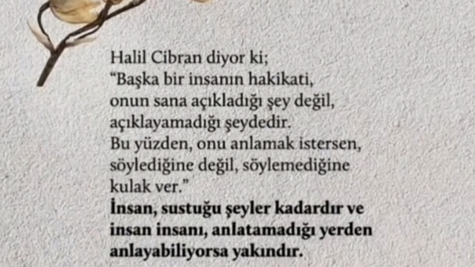 Sessizliğiniz neye alamettir? Sessizliğinizden korkulmalı mı?