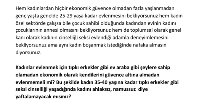 Kadınların ev araba iş sahibi olmadan evlenmesi anormal bir şey mi?