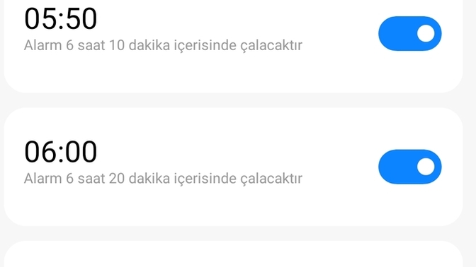 Sabah zor mu uyanırsın yoksa tek alarm yeterli mi?